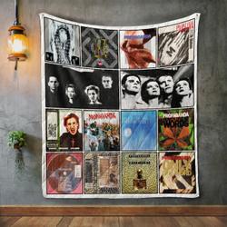 Propaganda Album Covers Quilt Blanket and Home Decor