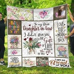 Protea Mom To Daughter In Law Quilt Tdhck and Home Decor