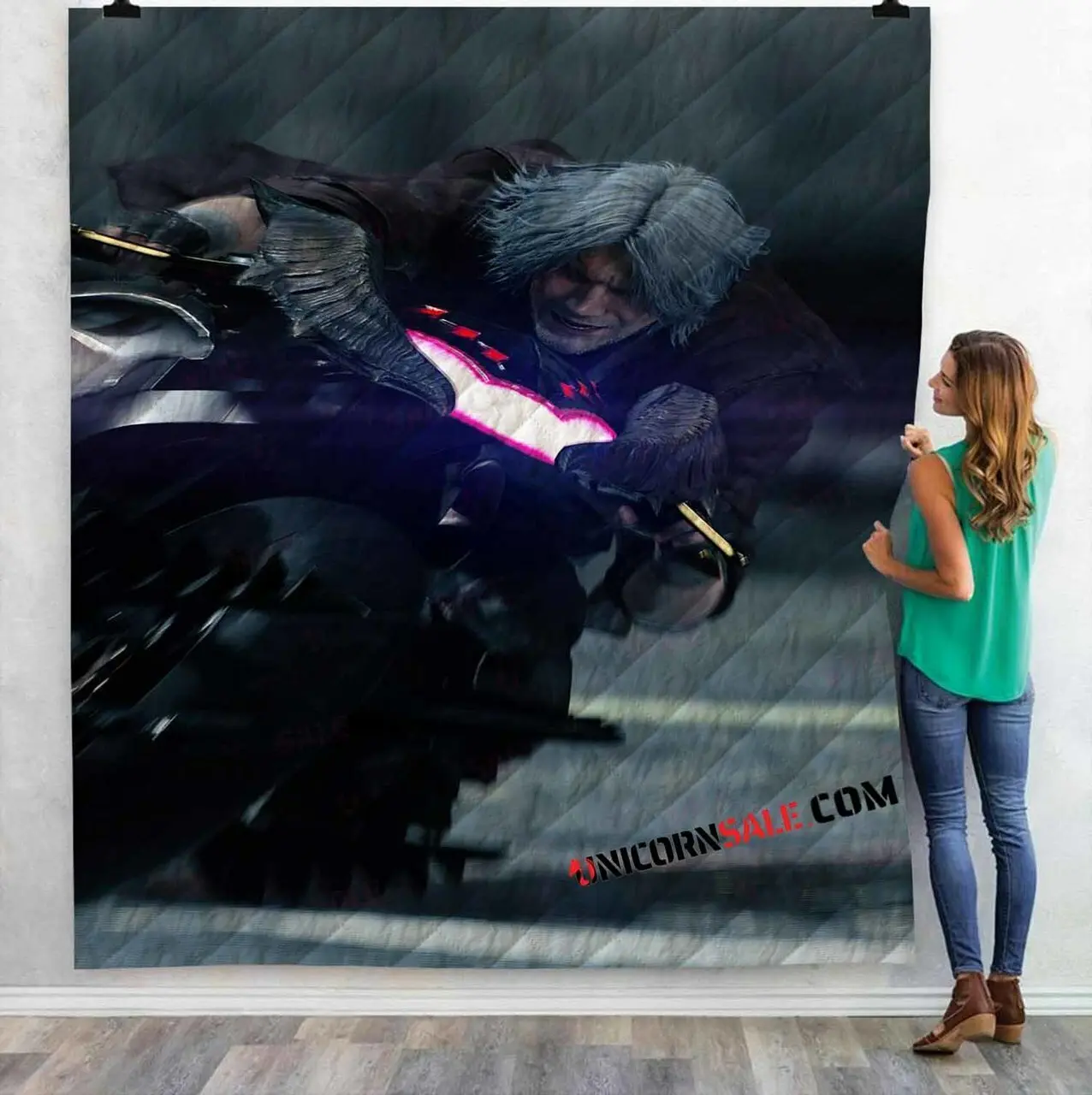 Ps3 Game Bayonetta D 3D Customized Personalized Quilt Blanket and Home Decor