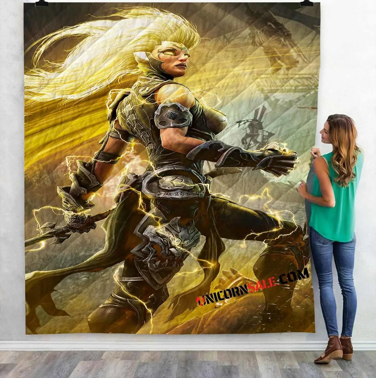 Ps3 Game Darksiders D 3D Customized Personalized Quilt Blanket and Home Decor