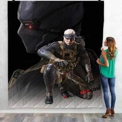 Ps3 Game Metal Gear Solid 4 Guns Of The Patriots D 3D Customized Personalized Quilt Blanket and Home Decor