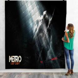 Ps3 Game Metro Last Light N 3D Customized Personalized Quilt Blanket and Home Decor