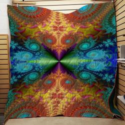 Psychedelic Quilt Tdhsz and Home Decor