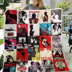 Psycho Quilt Blanket M160616  Quilt and Home Decor