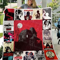 Psycho Quilt Blanket M160617  Quilt and Home Decor