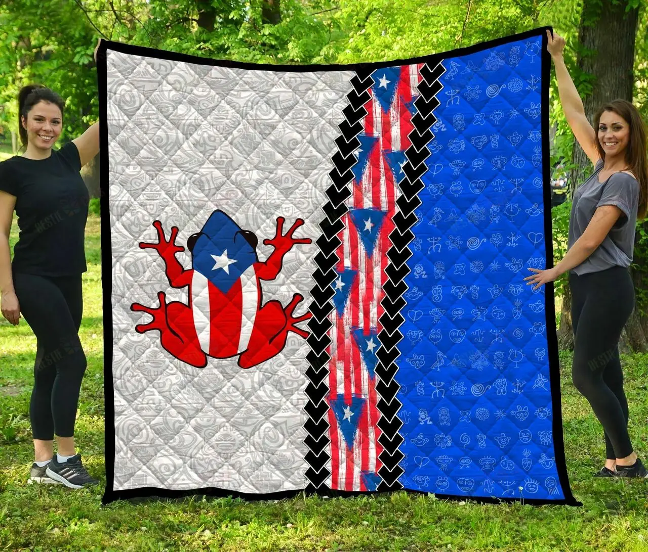 Puerto Rico Personalized Quilt Bed Set & Quilt Blanket TUQ21030905 TUE21030905 and Home Decor
