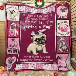 Pug Hur Quilt oi and Home Decor