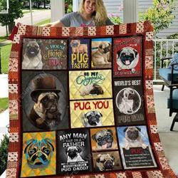 Pug I Pug You Quilt Blanket Dhc020120913Td and Home Decor