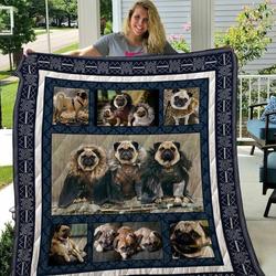 Pug Iflu Quilt Blanket Dhc020120698Td and Home Decor