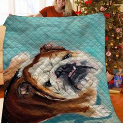 Pug JFJ11636 3D Customized Quilt 2707 and Home Decor