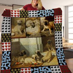 Pug JFJ11650 3D Customized Quilt 2707 and Home Decor