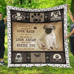Pug Lover Quilt Oti and Home Decor