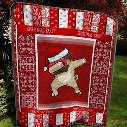 Pug Quilt Blanket and Home Decor