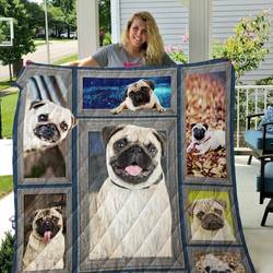 Pug Quilt Tdhls and Home Decor