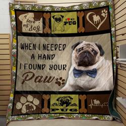Pug Quilt Tdhpb and Home Decor