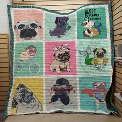 Pug Quilt Tdhyq and Home Decor