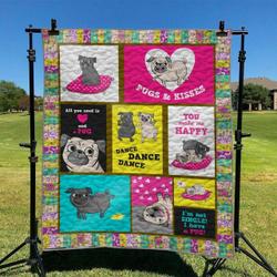 Pug Td2809744 Quilt Blanket and Home Decor