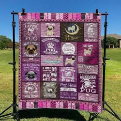 Pug Td2809745 Quilt Blanket and Home Decor