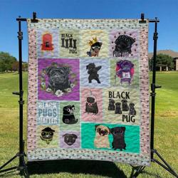 Pug Td2809748 Quilt Blanket and Home Decor