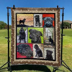 Pug Td2809753 Quilt Blanket and Home Decor