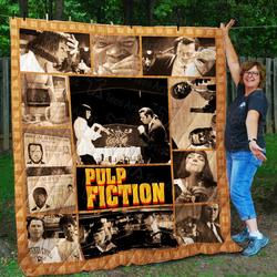 Pulp Fiction Quilt Blanket and Home Decor