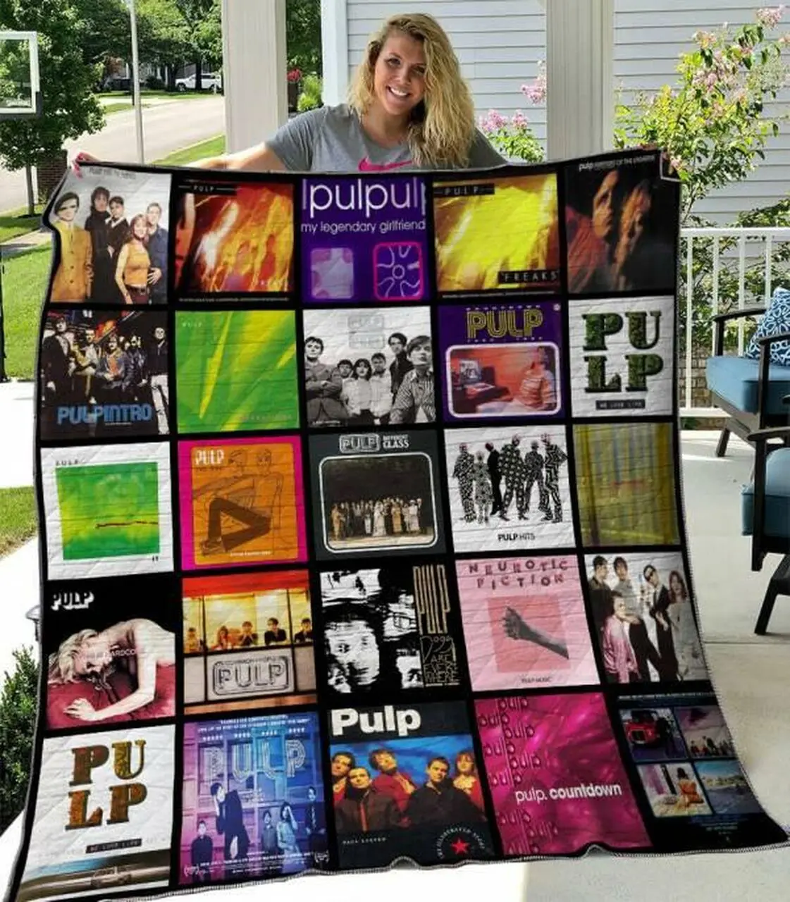 Pulp Quilt Blanket M240527 Quilt and Home Decor