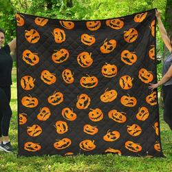 Pumpkin Halloween HUR19098 3D Customized Quilt 2307 and Home Decor