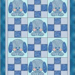 Puppy Dog Quilt Tdhke and Home Decor