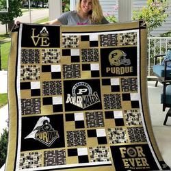 Purdue Boilermakers Quilt Blanket B310513  Quilt and Home Decor
