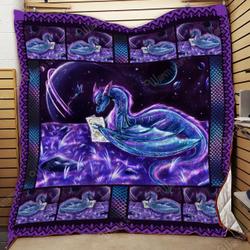 Purple Dragon Quilt Kp and Home Decor