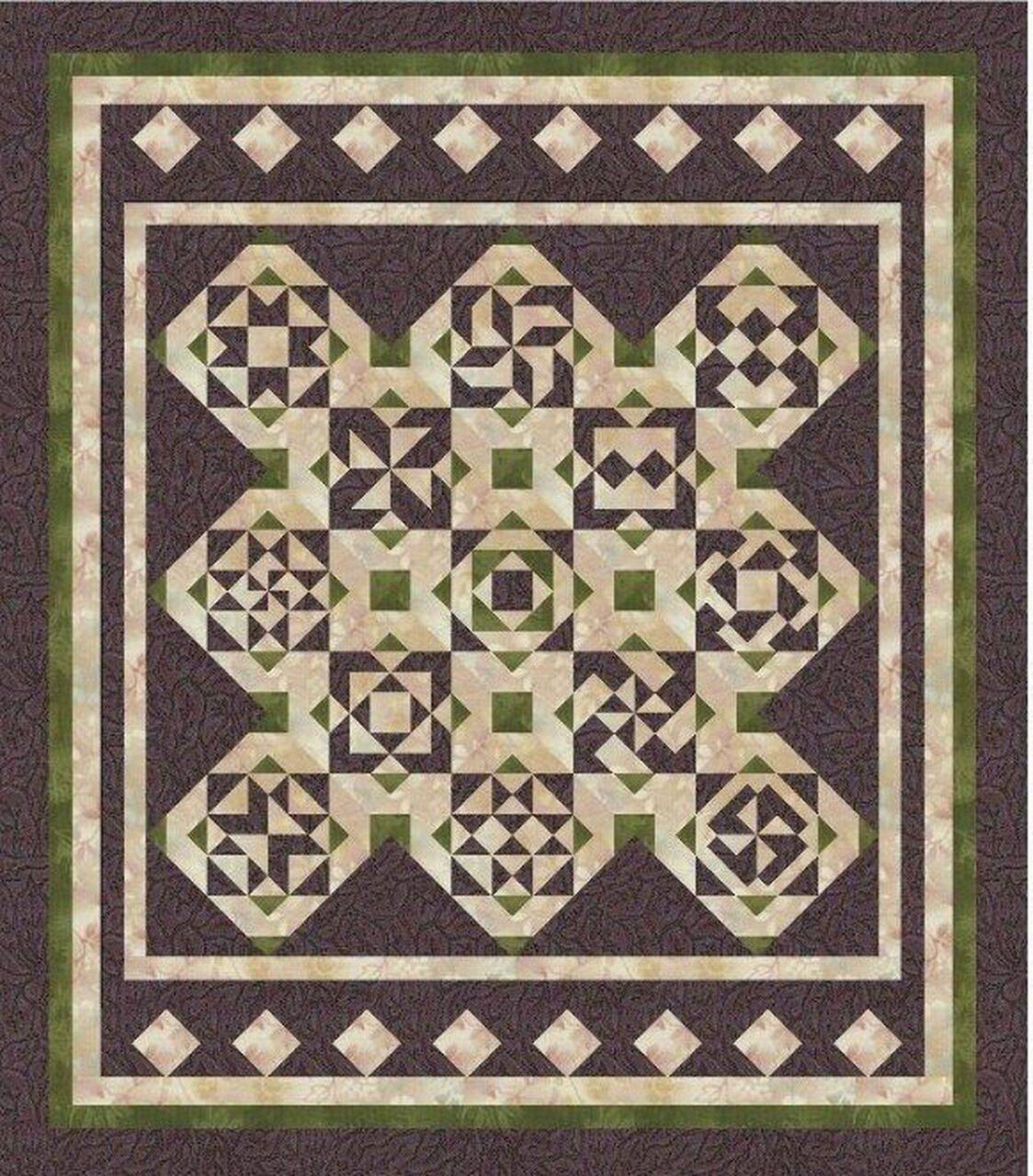 Purple Sage CLA1810440Q Quilt Blanket and Home Decor