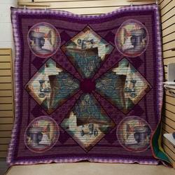 Purple Sewing Quilt Blanket  Quilt and Home Decor