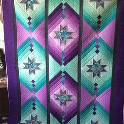 Purple Star Cla1510330Q Quilt Blanket and Home Decor