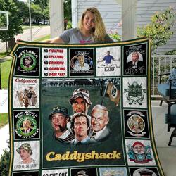 Qd Caddyshack Quilt Blanket and Home Decor
