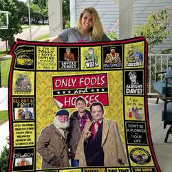 Qd Only Fools And Horses Quilt Blanket and Home Decor