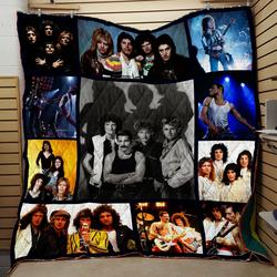 Queen Band Quilt and Home Decor