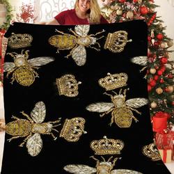 Queen Bee JFJ11709 3D Customized Quilt 2707 and Home Decor