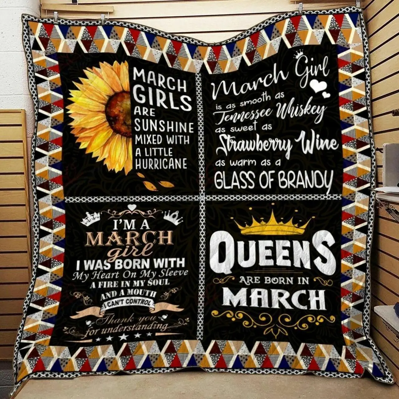 Queens March KC2509364CL Quilt Blanket and Home Decor