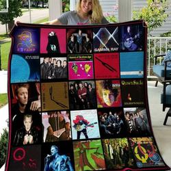 Queens Of The Stone Age Quilt Blanket Hvt040621  Quilt and Home Decor