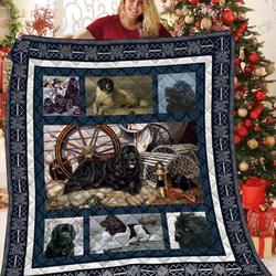 Qui1001 Newfoundland Quilt Blanket and Home Decor