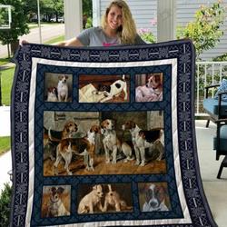 Qui21001 Jack Russell Terrier Quilt Blanket and Home Decor