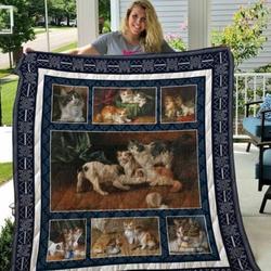 Quicat003 Customize Quilt Blanket and Home Decor