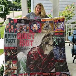 Quiet Riot Albums Quilt Blanket For Fans Ver 17 and Home Decor