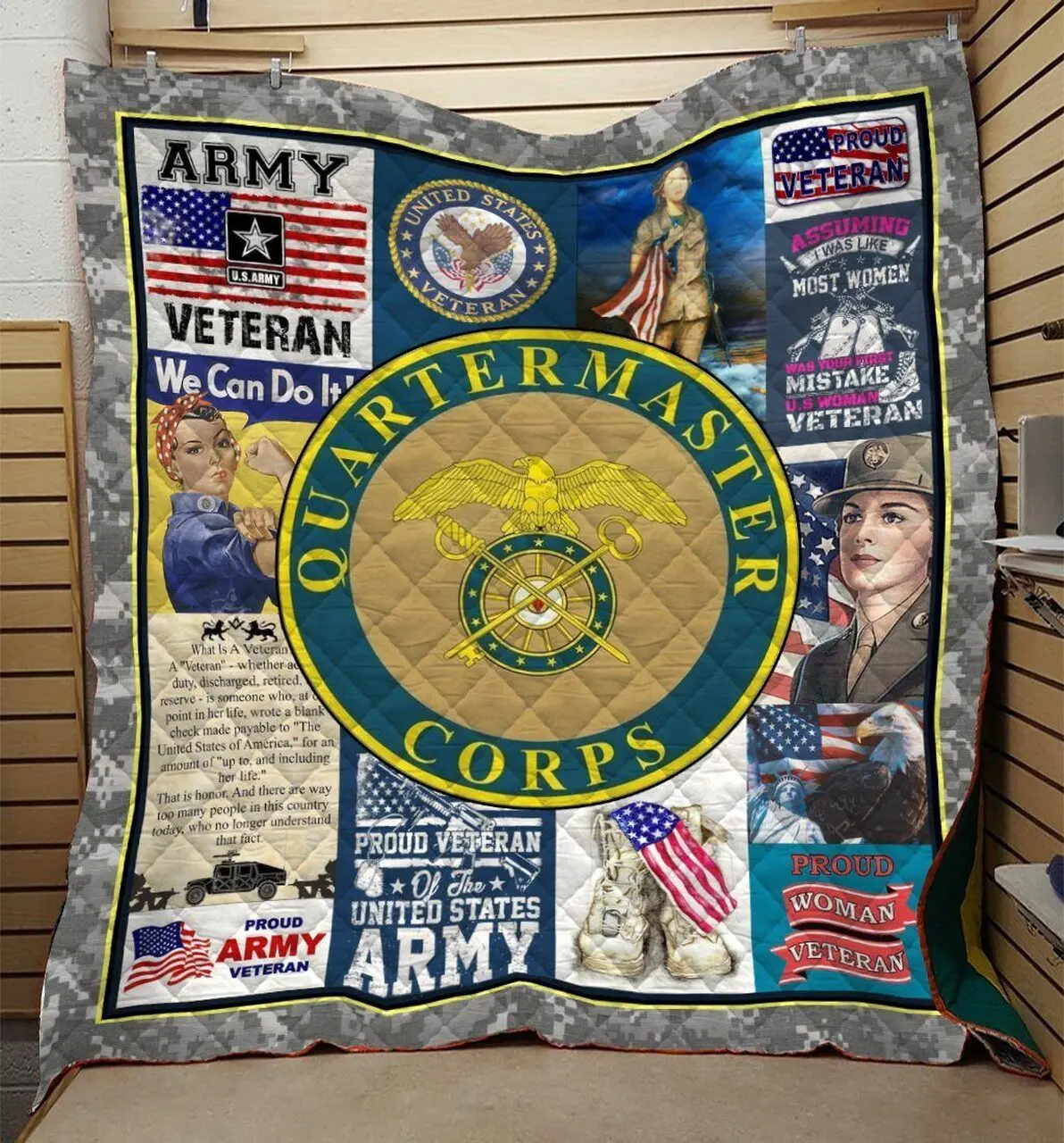Quilt Blanket Dql-Qhg9996 and Home Decor
