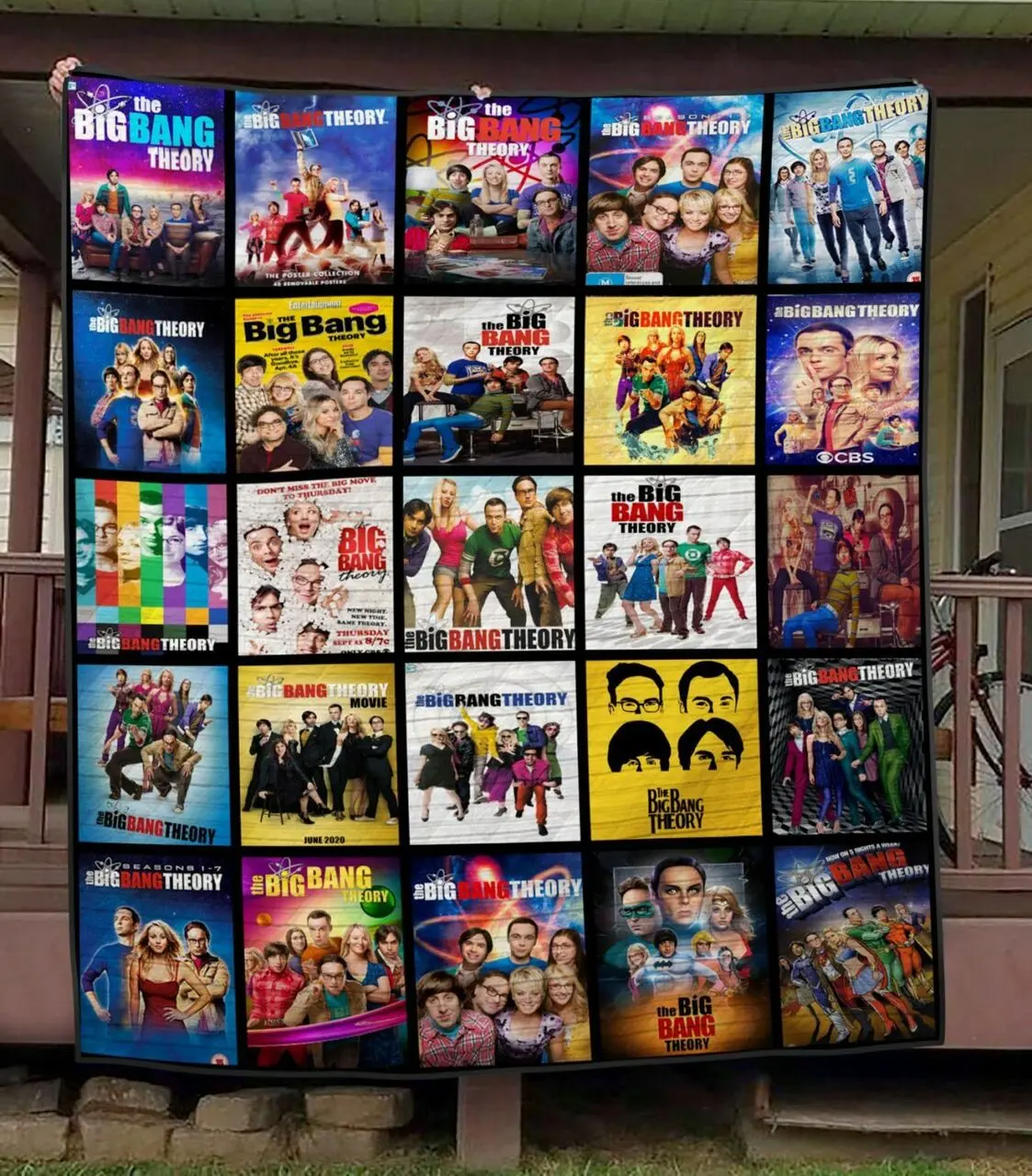Quilt Blanket The Big Bang Theory and Home Decor