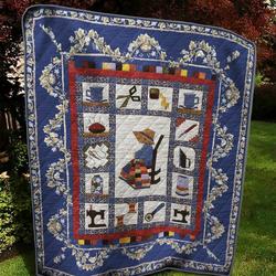 Quilter For Life Td19110175 Quilt Blanket and Home Decor
