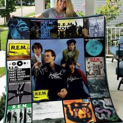 R E M Quilt Blanket M210519  Quilt and Home Decor