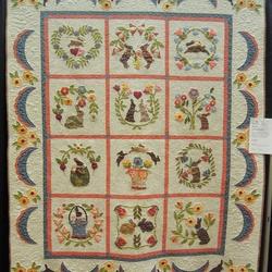 Rabbit Cla170645 Quilt Blanket and Home Decor