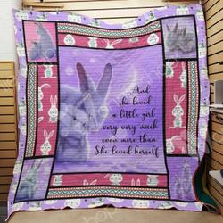 Rabbit Quilt Blanket Dhc1102566Td and Home Decor