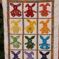 Rabbit Quilt Tdhbs and Home Decor
